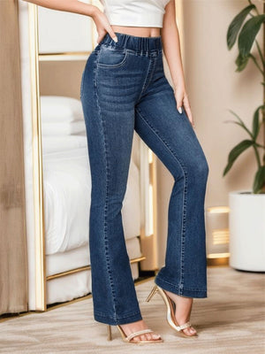 High Stretch Skinny Bootcut Jeans for Women