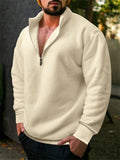Comfort Fleece Quarter-zip Sweatshirt for Men