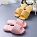Simple Extra Soft Thicken Non-Slip Deodorize Bathroom Women Slippers