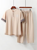 Plus Size Linen Outfits for Men