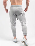 Sports Fitness Stretchy Elastic Waist Running Pants for Muscle Boy