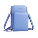 Women PU leather Clutch Bag Card Bag Phone Bag Crossbody Bags