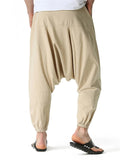 Cotton Linen Loose Joggers For Men