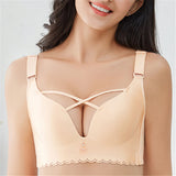 Women's Soft Comfy Wireless Bras - Red