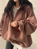 Original Loose Oversized Thin Hoodies for Ladies