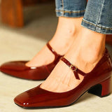 Stylish Casual Kitten Heels Mary Jane Shoes for Women