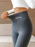 Thicken Cozy Fleece Stretch Female Shark Skin Bobby Pants