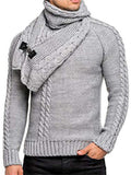 Slim Pullover Turtle Neck Knitted Sweater