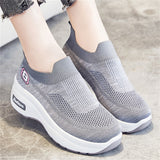 Lady Sport Style Extra Breathable Mesh Thicken Outsole Sneakers Loafers