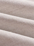 Mens Loose Comfy Linen Solid Color Long Sleeve T-Shirts