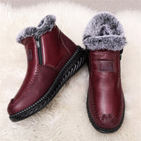 Comfy Warmth Thickened Brushed Mother Winter Boots