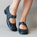 Vintage Comfy Round Toe Mary Jane Shoes