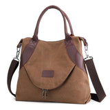 Women's Daily Casual Retro Canvas Tote Bags