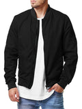 Men's Fashion Zip Up Jackets for Spring Autumn