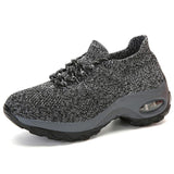 Breathable Mesh Lace-Up Hypersoft Sneakers