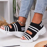 Women Breathable Comfy Slip-On Sports Sandal