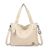 New Casual Soft Solid Color Handbags For Women