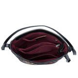 Leather Multi-Color Ethnic Style Patchwork Design Shoulder Bag Crossbody Bag