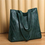 New Fashion Large Capacity Retro Soft PU Leather Handbags