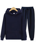 Warm Fashion Casual Sports Purple Hoodie Mens