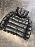 Men's Bubble Coat With Pockets Casual Simple Style Thermal Hooded Coat