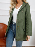 Daily Hooded Lightweight Long Sleeve Windproof Women Coats
