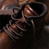 Men's Vintage Plus Size Outdoor Desert Martin Boots