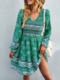 Autumn Winter Bohemia Fashion Comfy Casual Dresses For Women