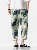 Men's Cool Cats Printed Casual Cropped Pant