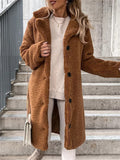 Plush Warm Thickening Winter Oversized Coats For Ladies