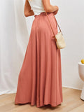 Trendy Large Size Wide Leg Loose Ladies Trousers