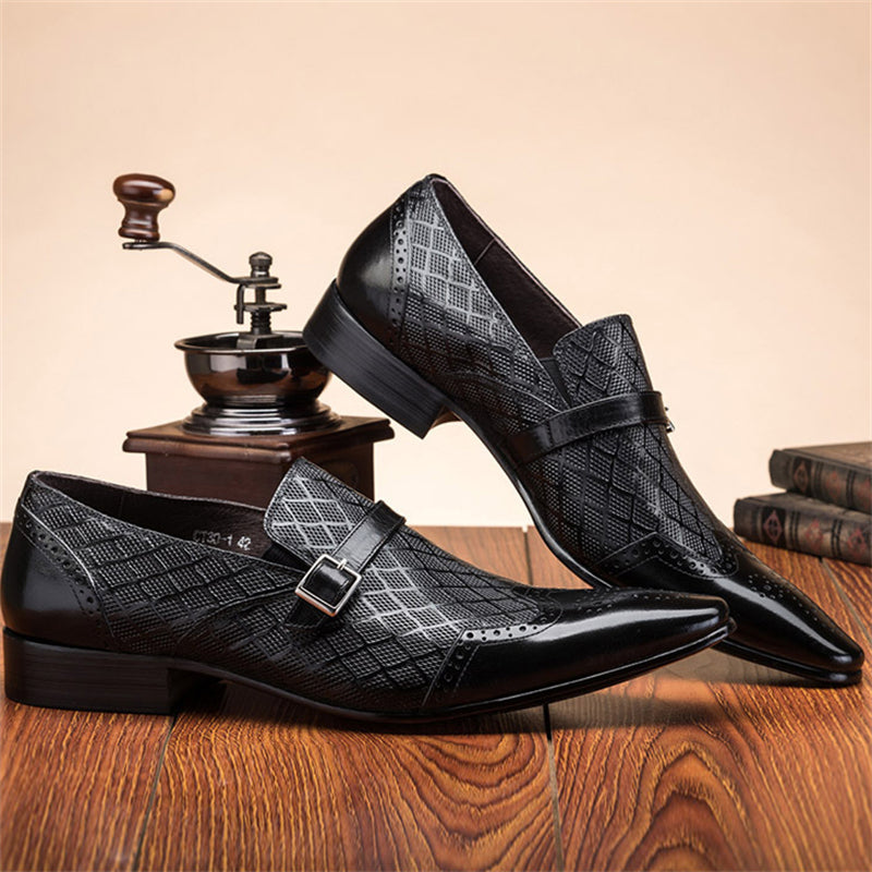 Men's Fashion Leather Business Shoes