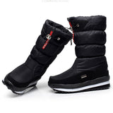 Women's Warm Thick Plush Platform Waterproof Snow Boots