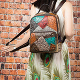 Fashion Delicate Womens Durable Patchwork Backpacks
