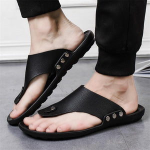 Men's Casual Flip Flop Beach Slippers for Summer