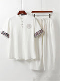 Plus Size Linen Outfits for Men
