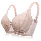 Women's Plus Size Minimizer Busty Lace Bras - Nude