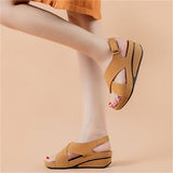 Women's Summer Cozy Hollow Out Wedge Sandals