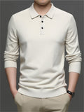 Men's Long Sleeve Turn-down Collar Comfort Cashmere Shirts