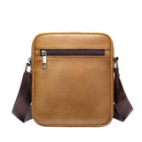 Simple Retro Leather Casual Solid Color Shoulder Bag Crossbody Bag