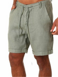 Men's Breathable Solid Color Shorts