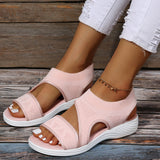 Women's Casual Cozy Open Toe Slip On Mesh Sandals