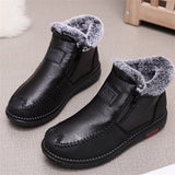 Comfy Warmth Thickened Brushed Mother Winter Boots