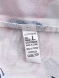 New Casual Fashion Long Sleeve Printed Lapel Women's Blouses