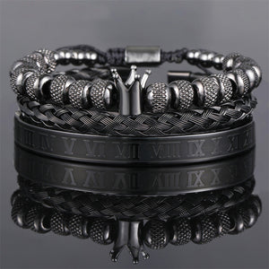 Super Cool Stainless Steel Charm Bracelet Sets for Men