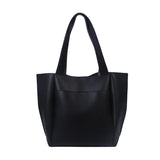 On-Trendy Large Capacity Ultra-Soft Material Slip Pocket Shoulder Bag Tote Bag