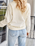 Plush Cosy Female Quarter Zip Solid Sweatshirts