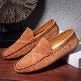 Breathable Slip on Casual Leather Loafers for Men