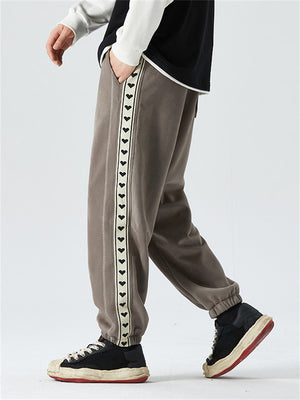 Relaxed Thick Autumn Winter Woolen Trendy Male Pants