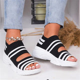 Women Breathable Comfy Slip-On Sports Sandal